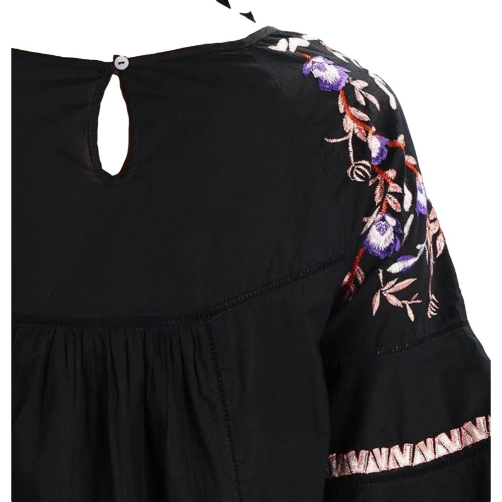 NWT FREE PEOPLE Pavlo Embroidered Dress - Picture 3 of 5